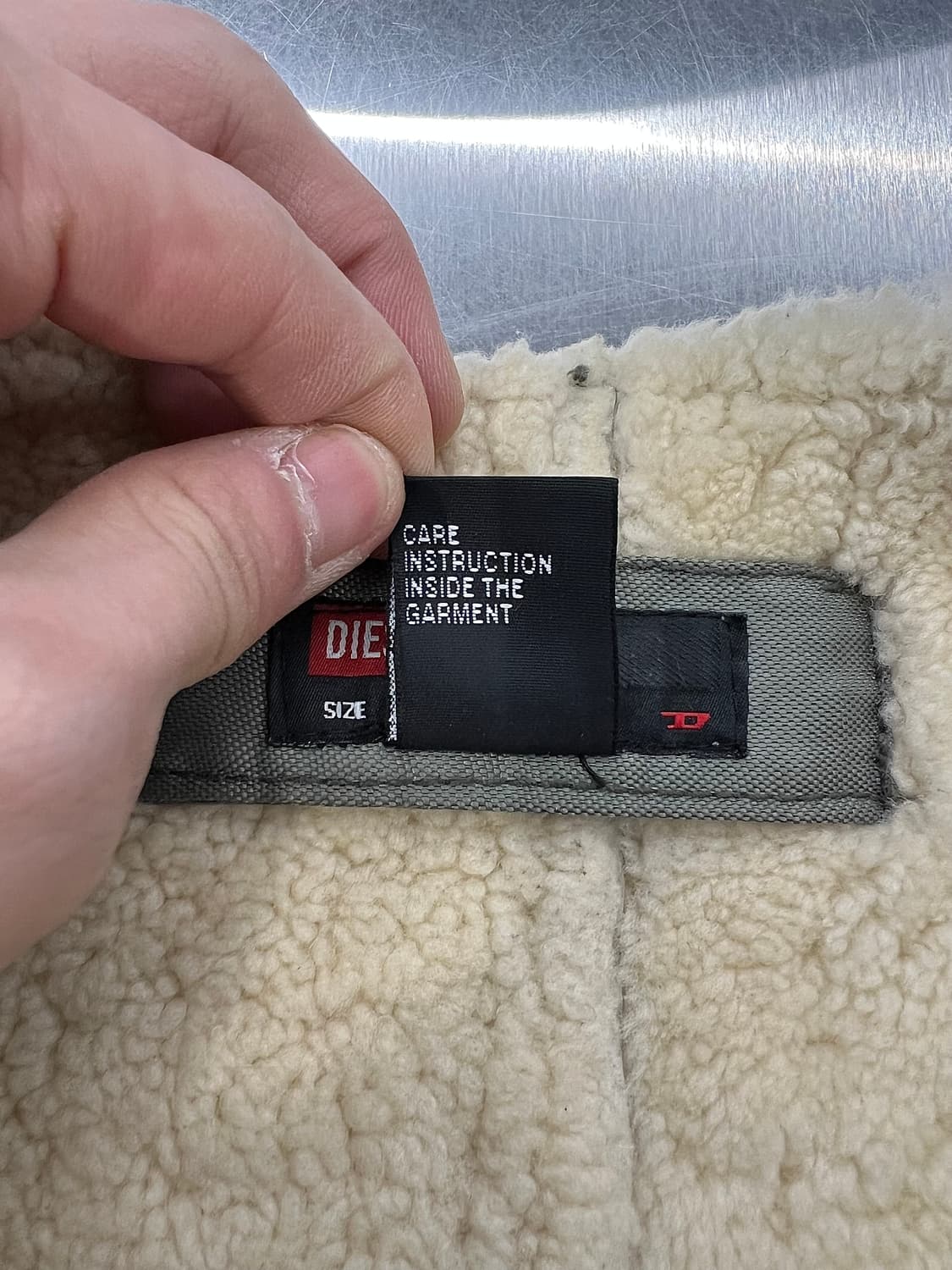 디젤 시안 스웨이드 벤틸 셰르파 유틸리티 베스트 상품이미지8