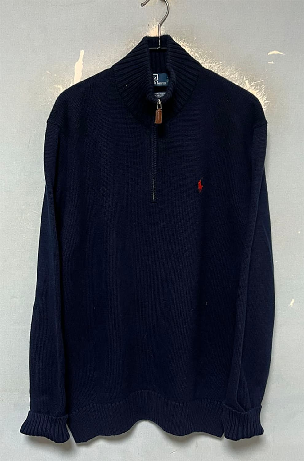 POLO 폴로 남자 반집업 니트 기본 XL 105 상품이미지1