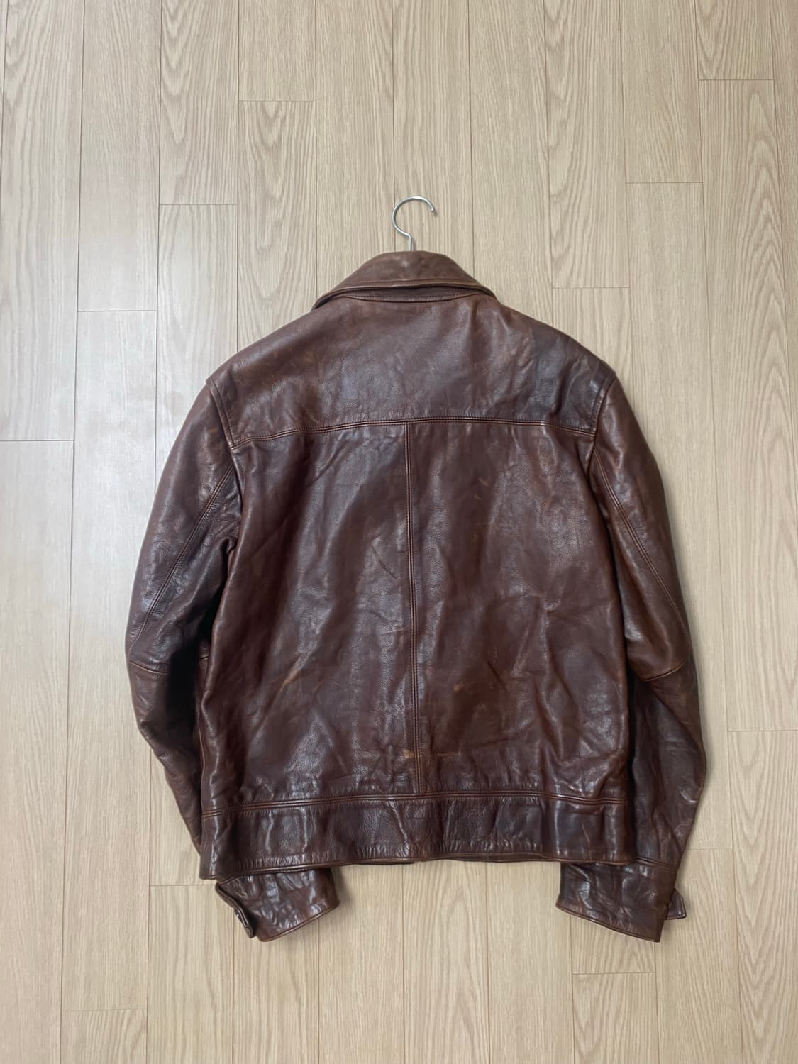 Cow leather jacket 상품이미지2