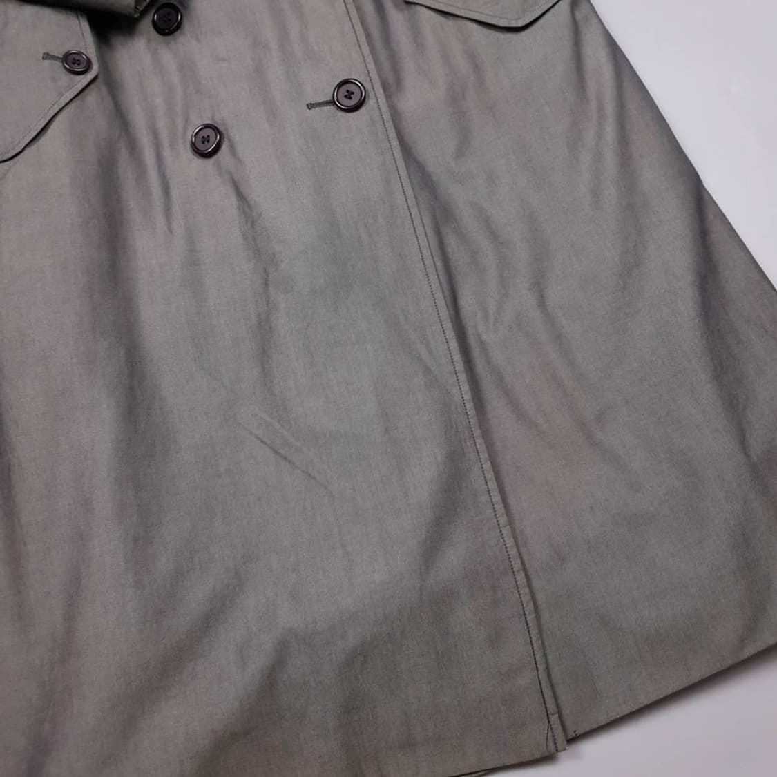 버버리 그레이 이너 노바체크 레글런 코튼 트렌치 코트  상품이미지10