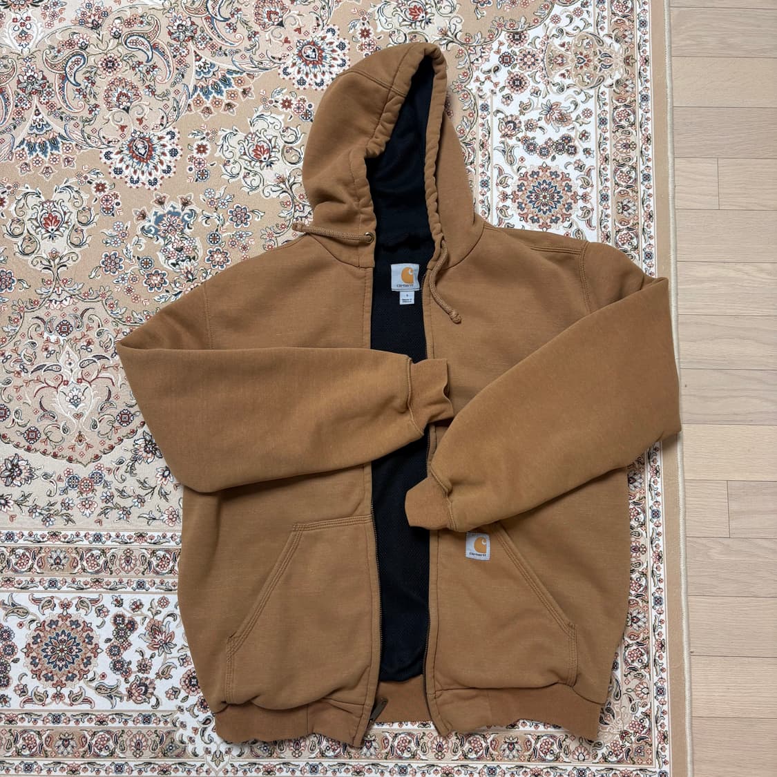 칼하트 된장 후드집업 상품이미지1