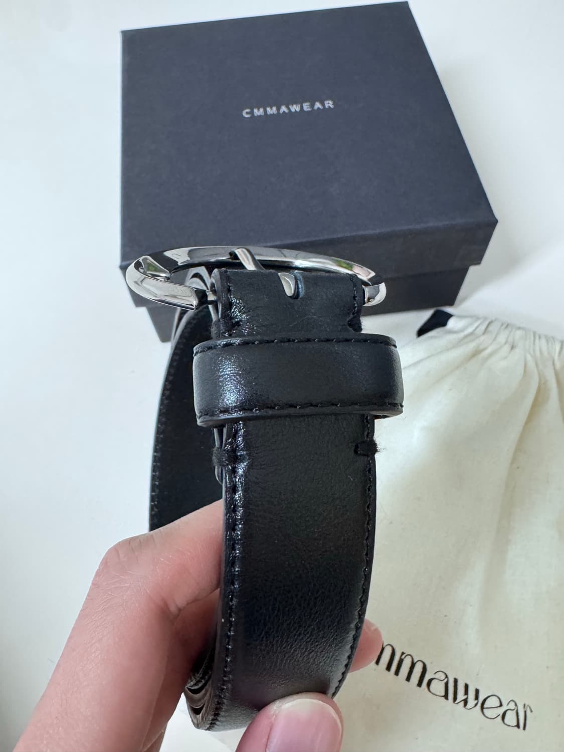 [80] 커마웨어 C logo 벨트 상품이미지6