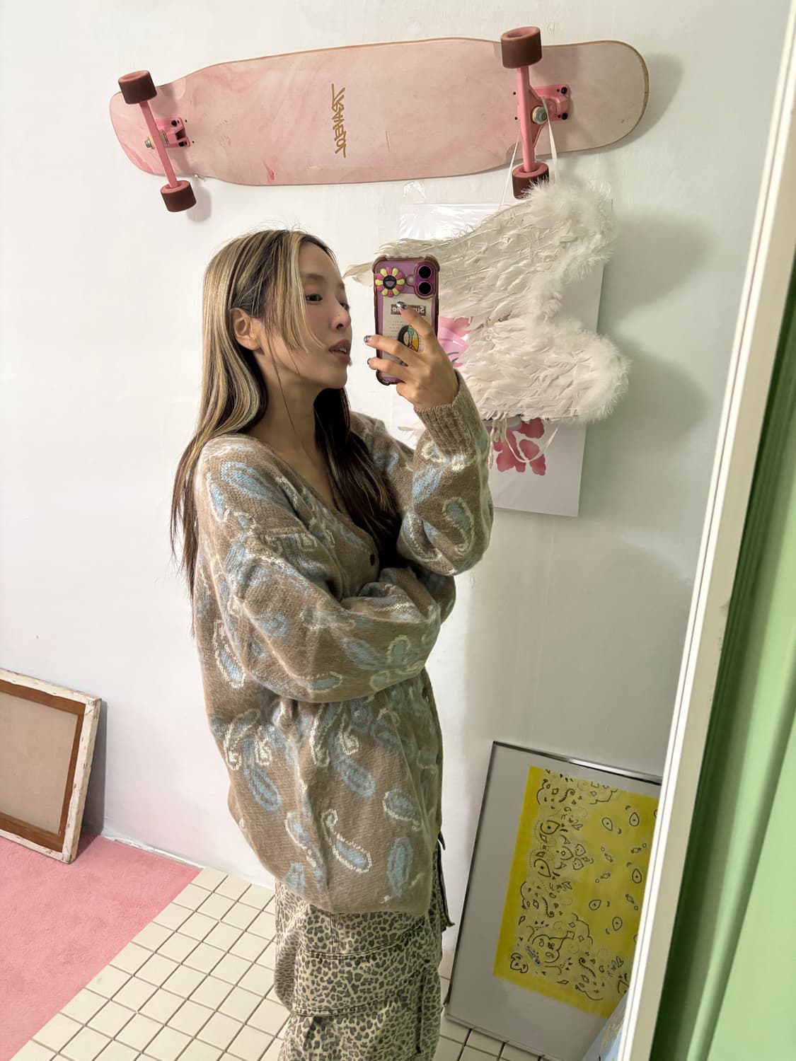 니들스 MC-EX-L 모헤어 가디건 상품이미지6