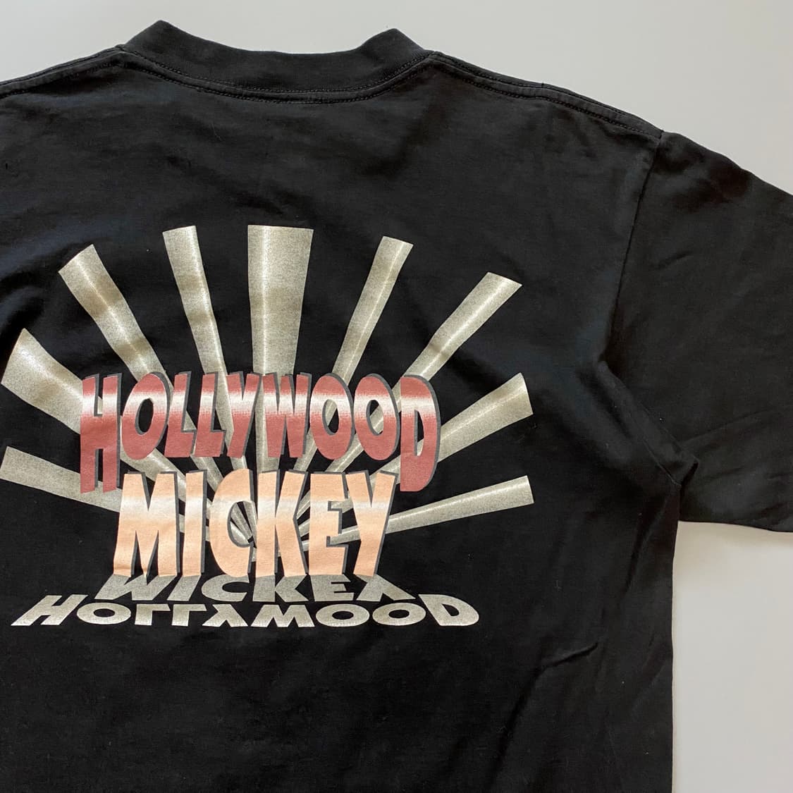 (L)90s 할리우드미키 반팔티셔츠 상품이미지8