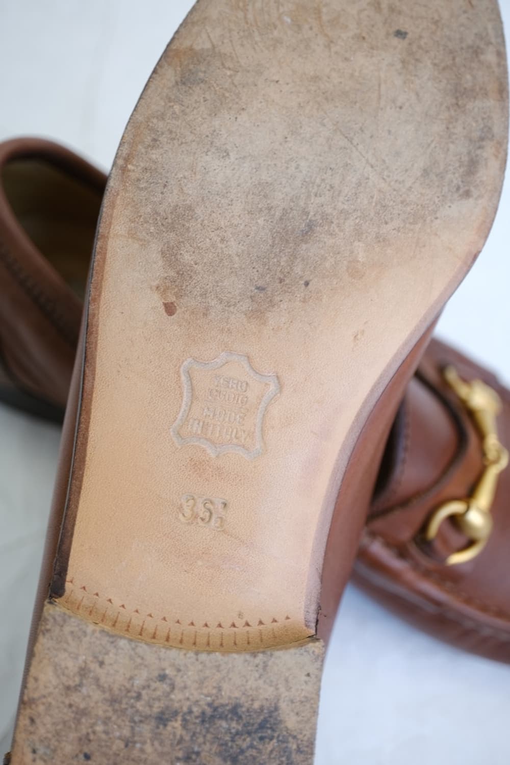 Italy ruggeri vero cuoio chain loafer 상품이미지9