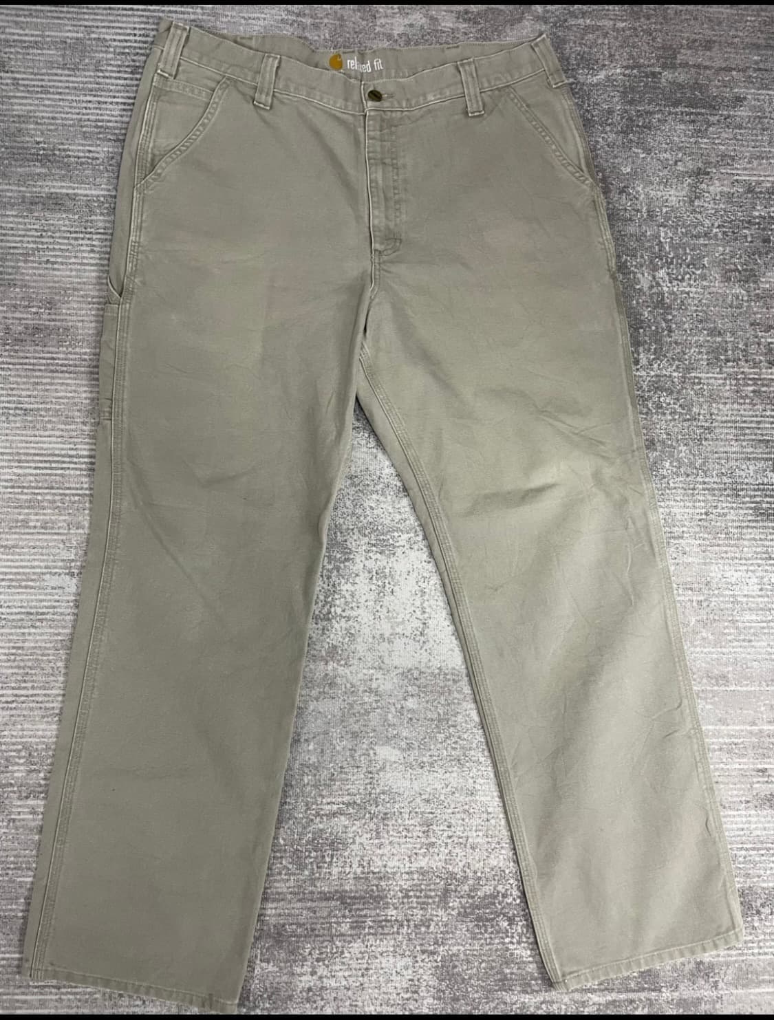  멕시코 생산 칼하트 워크팬츠 상품이미지1