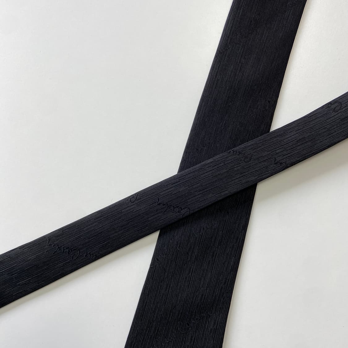 피에르가르뎅 (Pierre Cardin)명품정품 블랙넥타이 7.8cm 상품이미지4