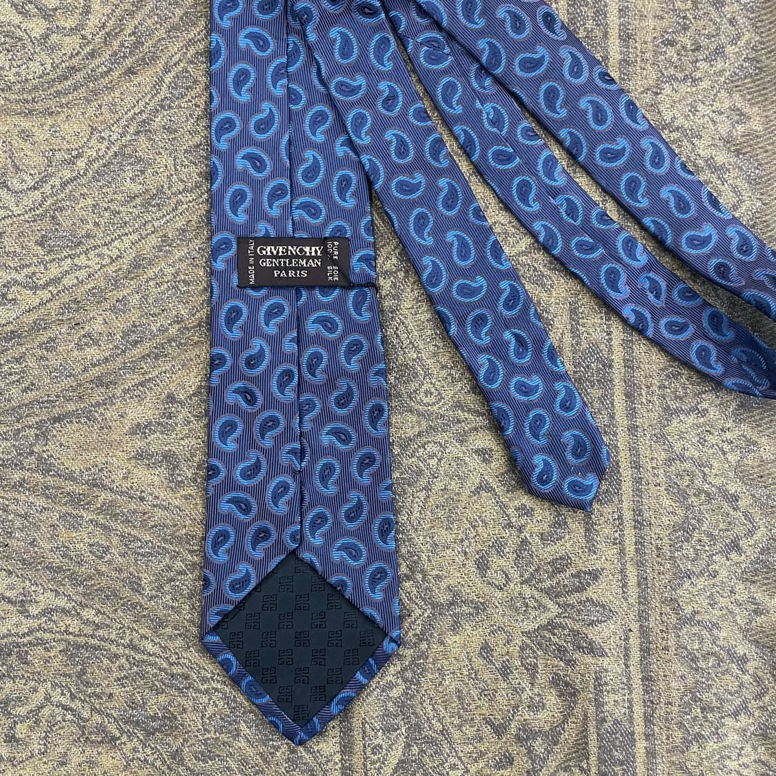 GIVENCHY 지방시 실크 패턴 넥타이 하이엔드 명품 타이 상품이미지2