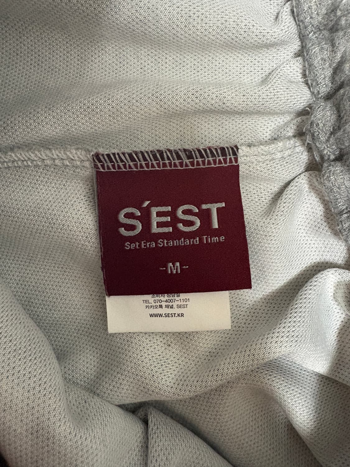 에스티에스티 와이드핏 트레이닝 스웻팬츠 메쉬 그레이 블랙 세트 M 상품이미지2