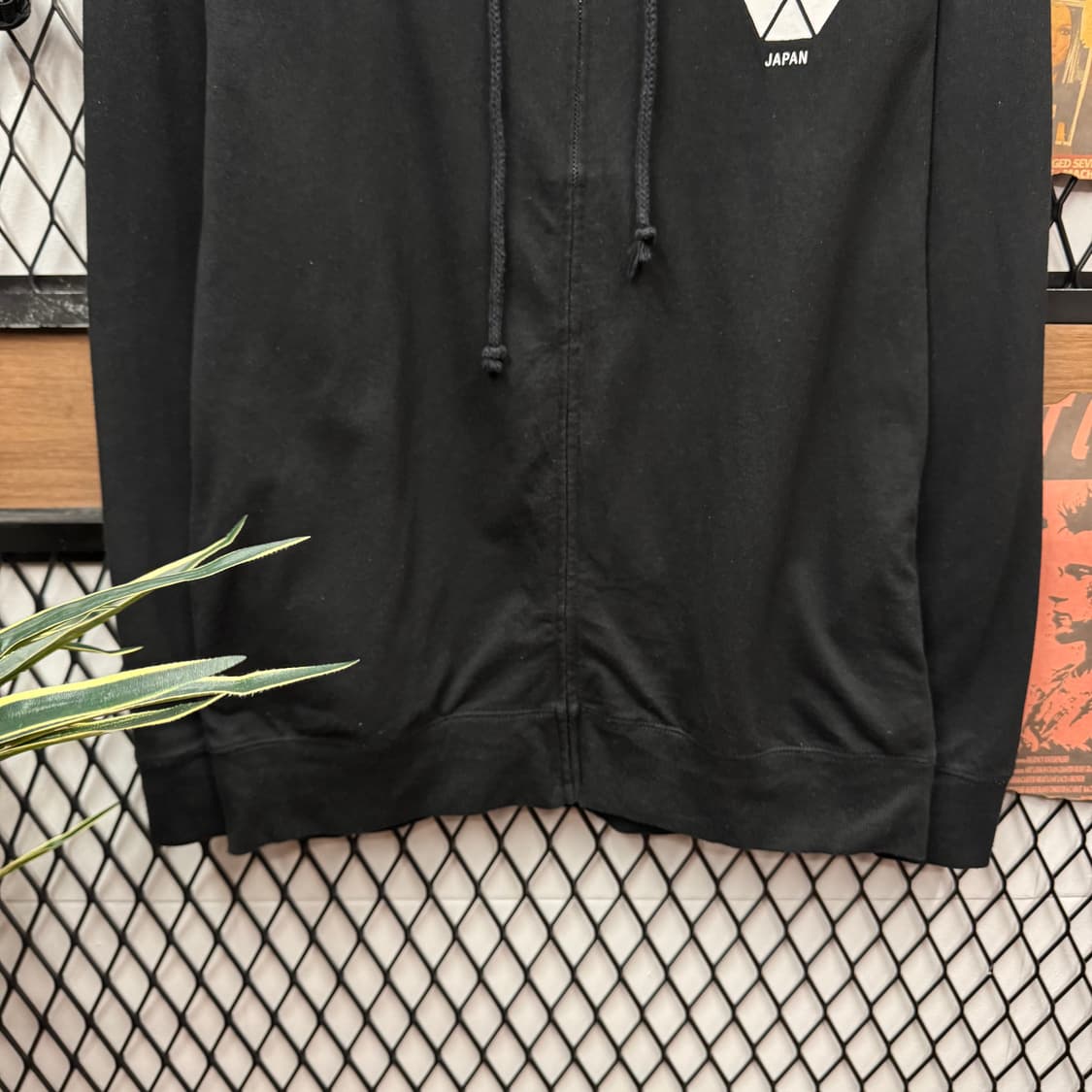 2015 엑소 일본 한정판 팬클럽 굿드 후드티 블랙 상품이미지4