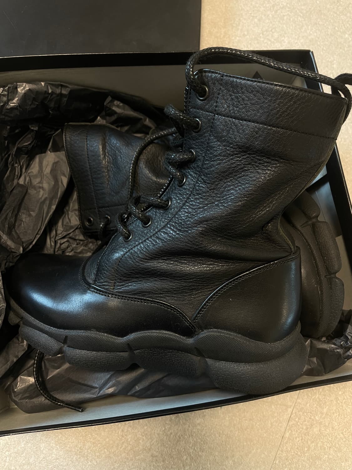 요지야마모토 부츠 상품이미지4