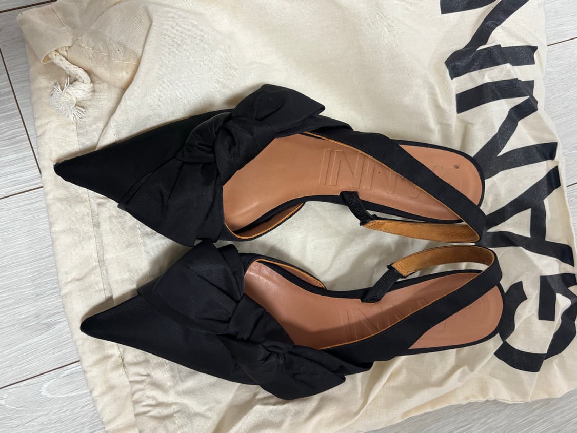 가니 ganni 리본 구두 37 상품이미지1