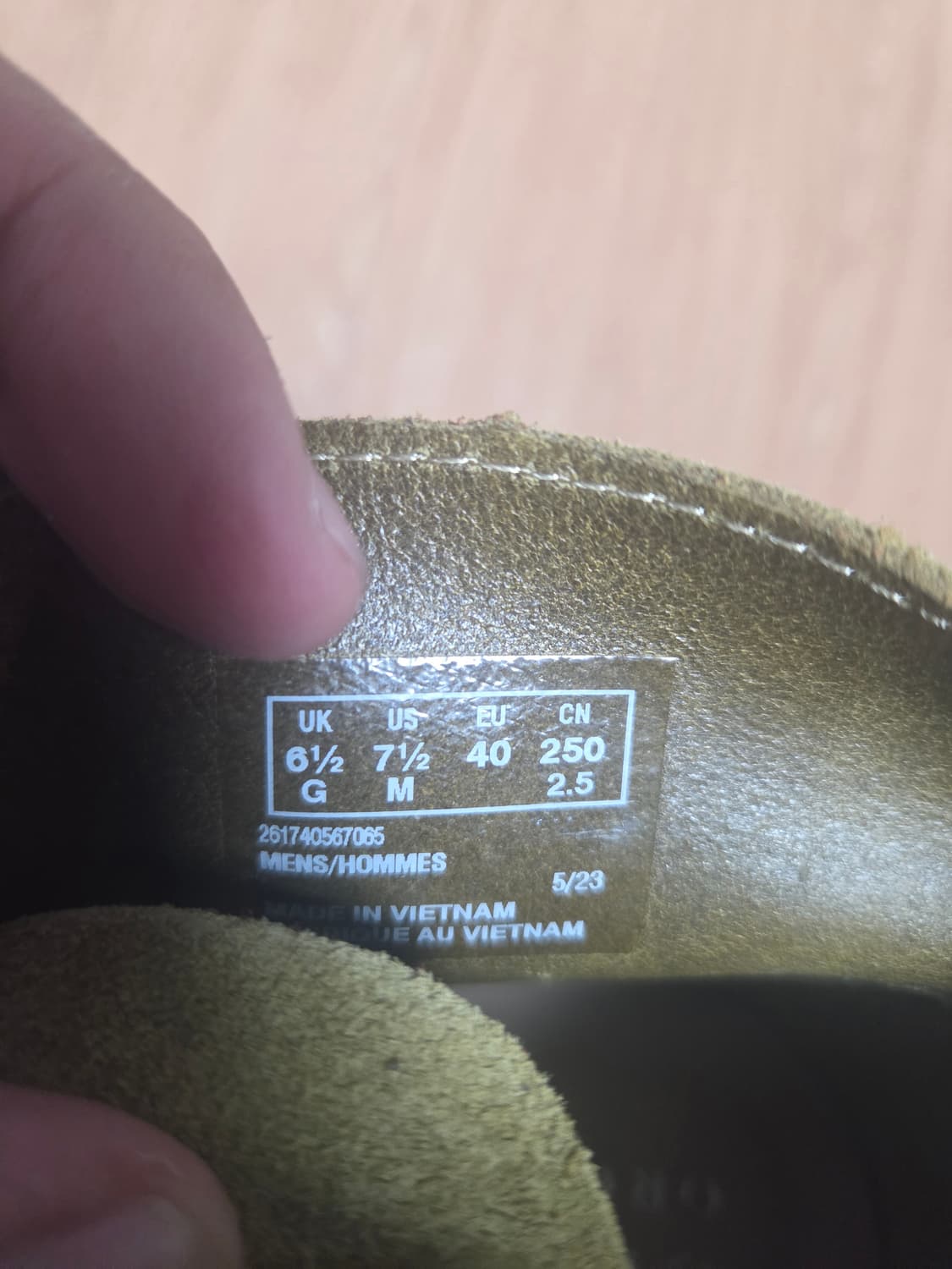 (새상품)클락스 데저트 부츠 uk6.5 250mm 상품이미지3