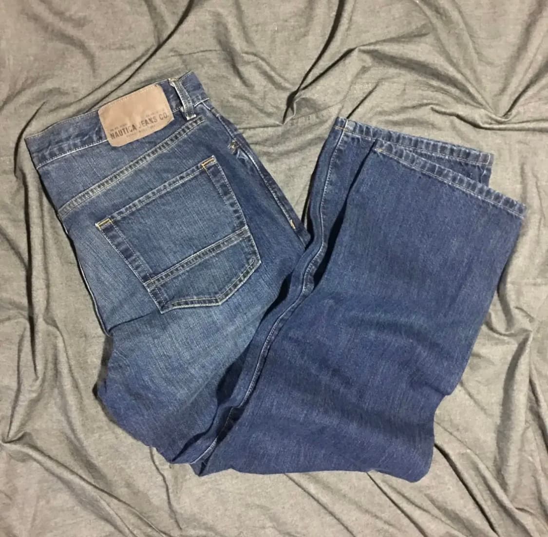 Relaxed fit Blue Denim Pants 상품이미지1