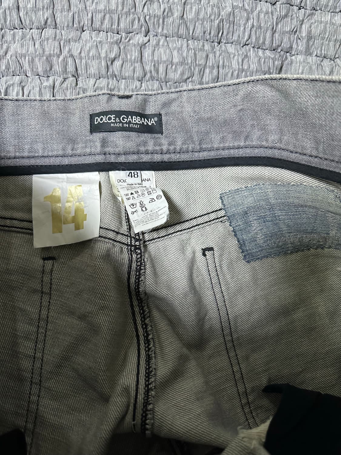 돌체앤가바나 데미지 청바지 상품이미지8