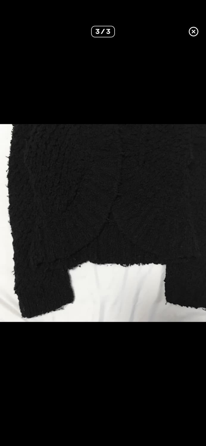 꼼데가르송 트리콧 니트 가디건 상품이미지3