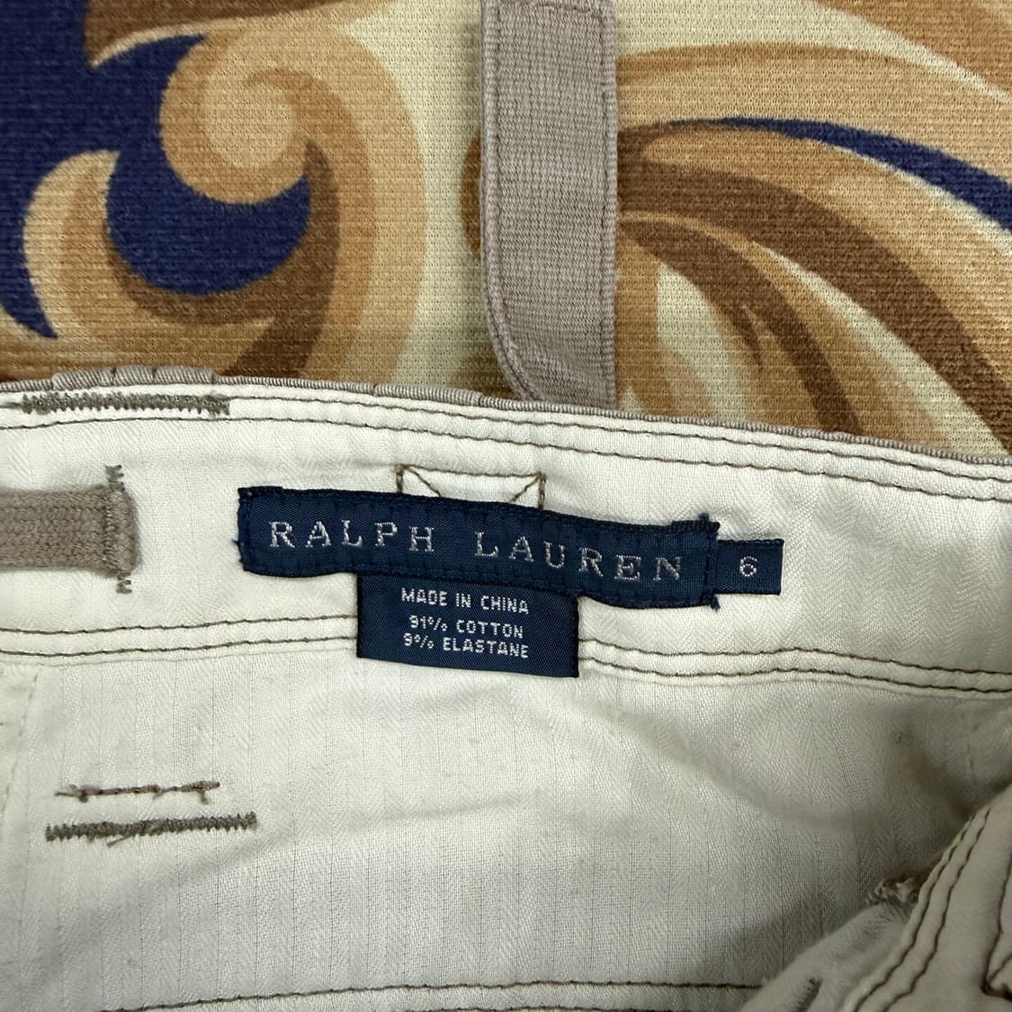 (우먼즈M)폴로 랄프로렌 멀티카고 팬츠(카키) 상품이미지3