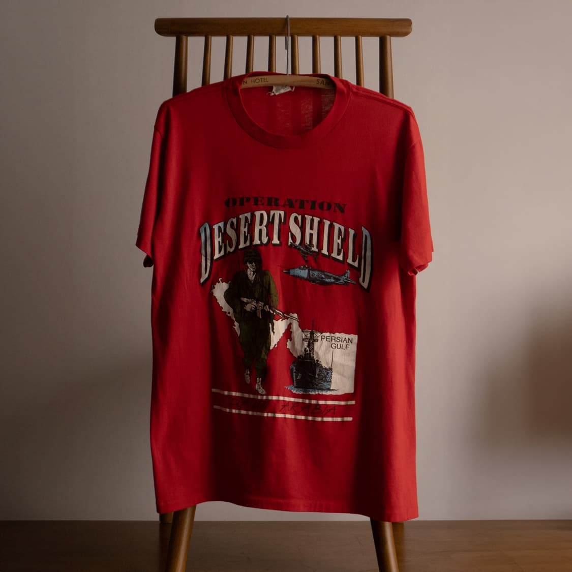 80s The Gulf War Operation T shirt ~100 상품이미지3