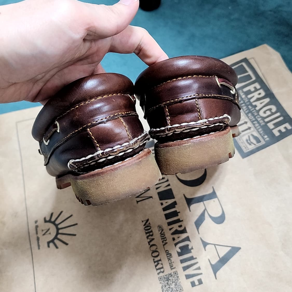 팀버랜드 보트슈즈 250mm 상품이미지4