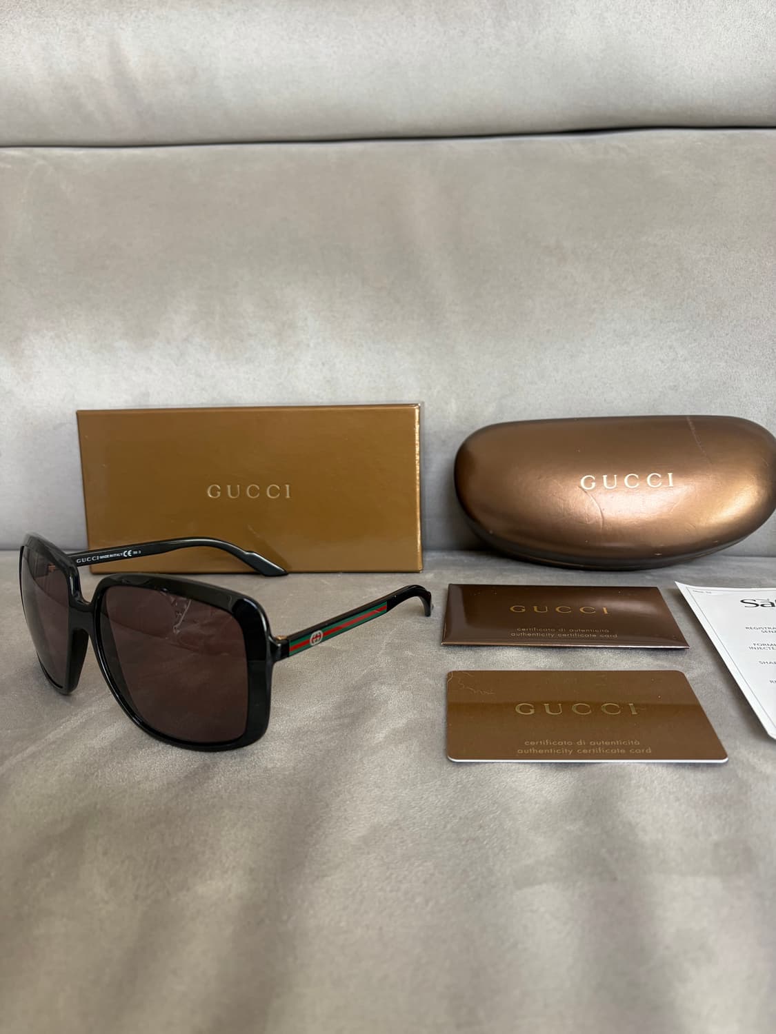 정품) 구찌 선글라스 GG3108/S 블랙 상품이미지4