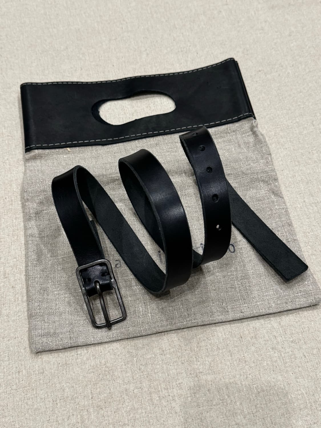 Tagliovivo 카프레더 핸드다이드 벨트 상품이미지2