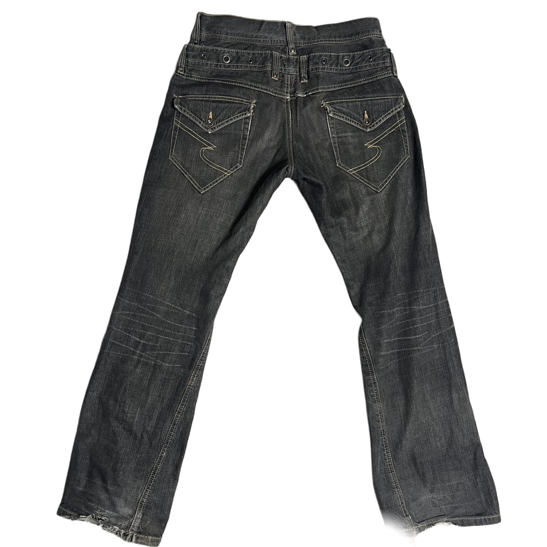 Semantic Design 레이어드 부츠컷 데님 상품이미지3