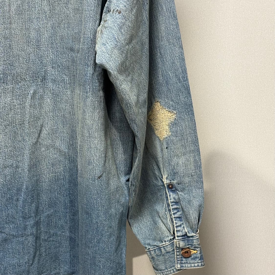 XL) bowwow 바우와우 25ss 집 데님 셔츠 자켓 상품이미지6