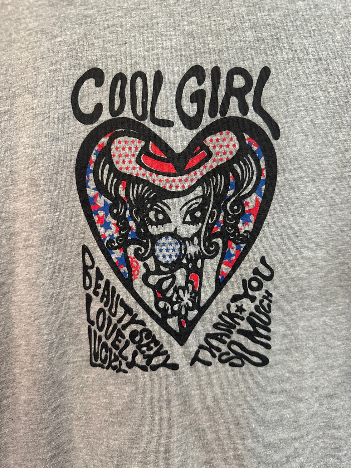소루레카 Solureka COOL GIRL 빈티지 티셔츠 상품이미지3