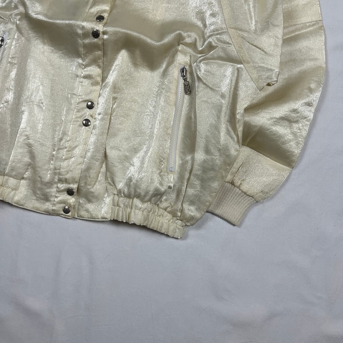 90‘s 꾸레주 courreges 블루종 자켓 상품이미지4