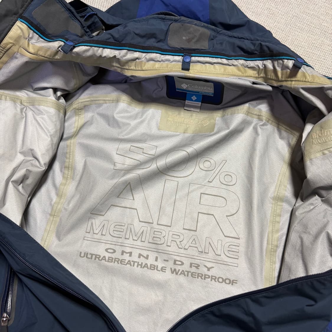 컬럼비아 티타늄 옴니 드라이 심실링 자켓 상품이미지6