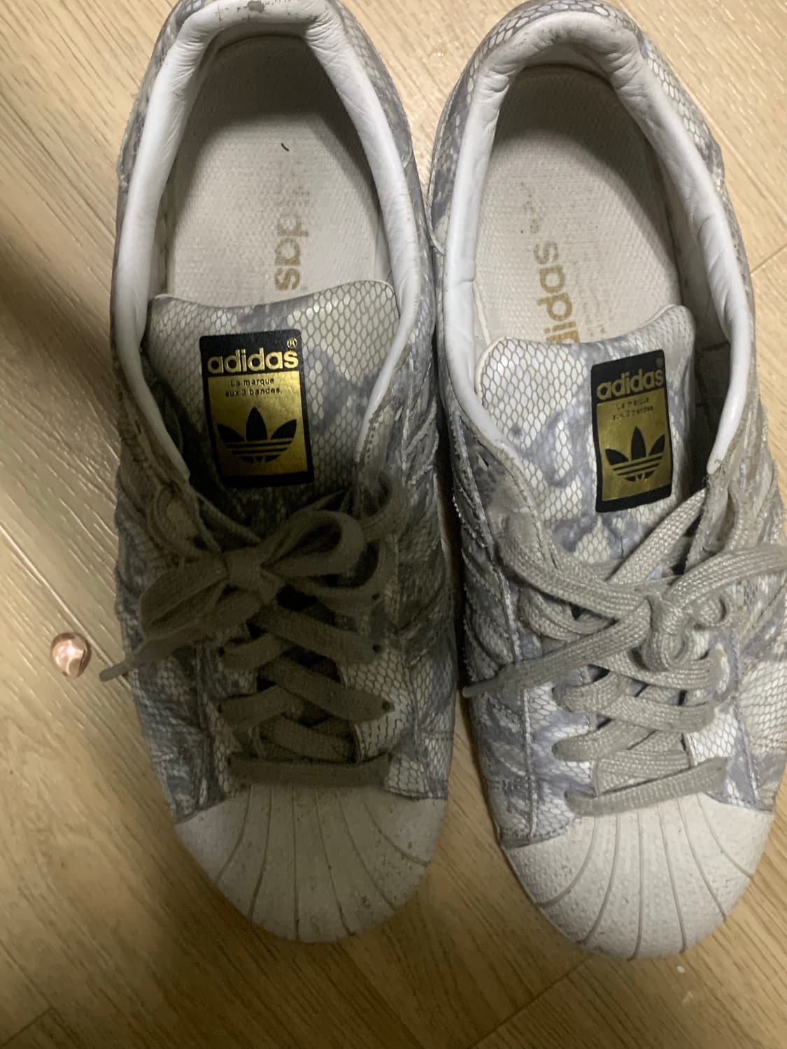 아디다스 슈퍼스타 한정판 뱀피 상품이미지4