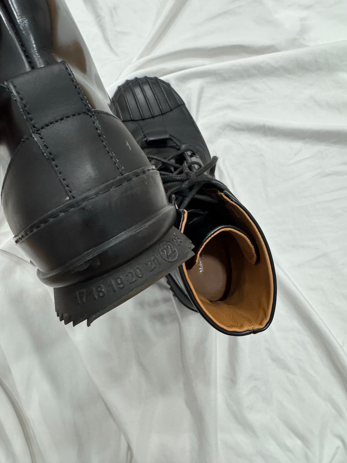 메종마르지엘라 Ridged-toe Derby Boot (41) 상품이미지4