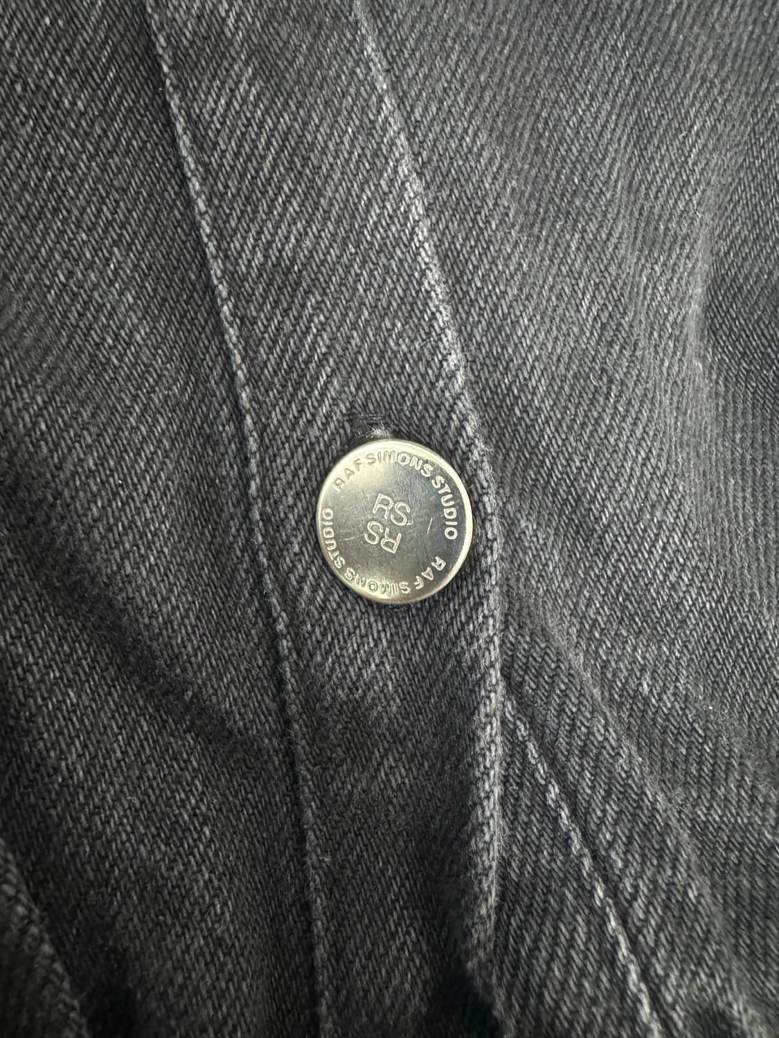 라프시몬스 18aw 데님 오버셔츠 상품이미지6