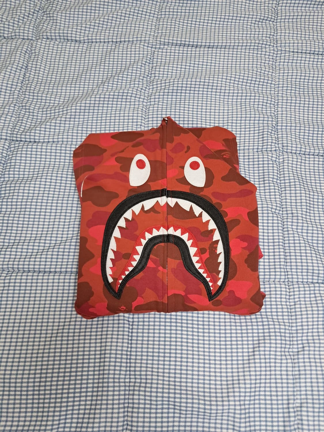 베이프 샤크후드 적계 레드 s 팝니다 상품이미지1