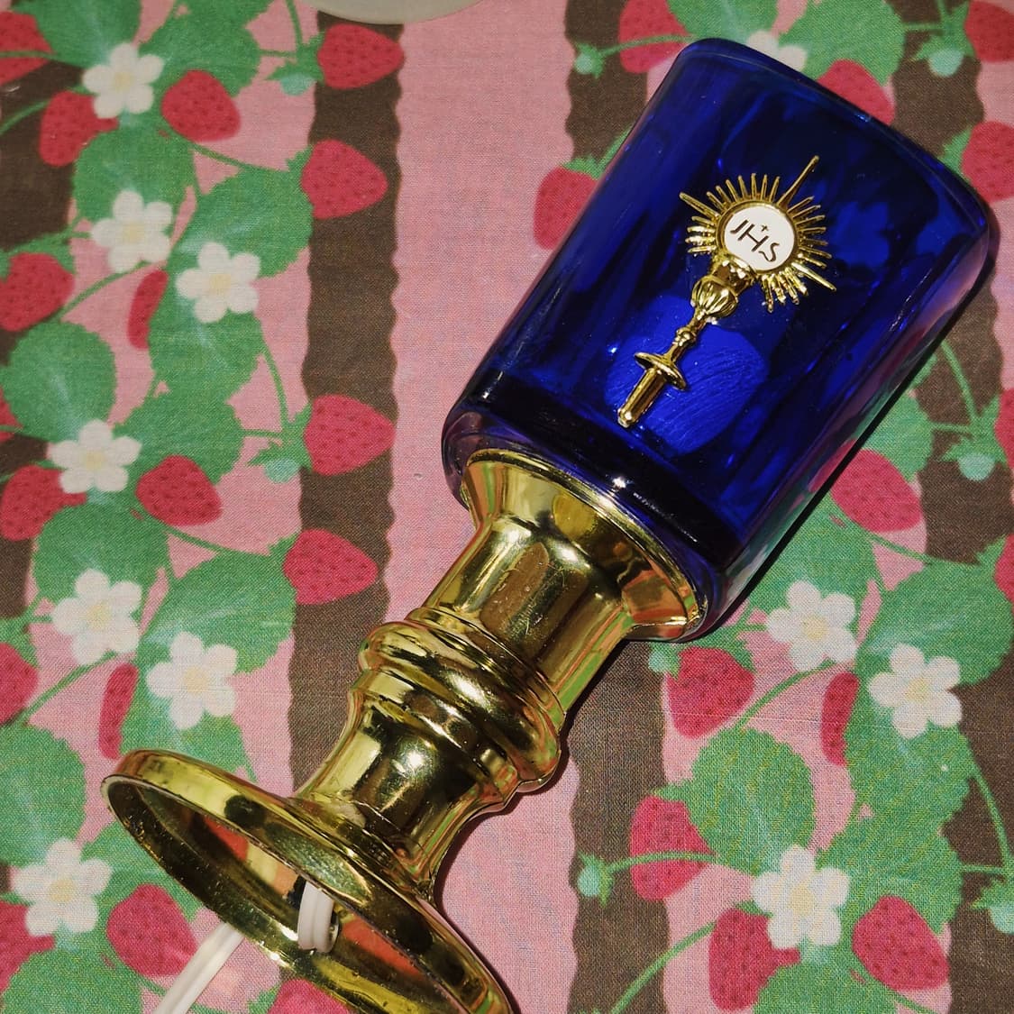 멕시코 파드 코발트 블루 크리스탈 성배 조명 상품이미지9