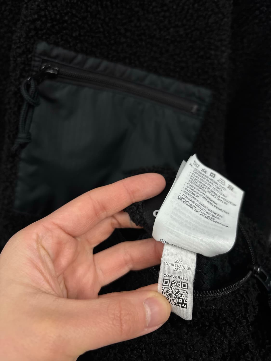 컨버스 리버시블 쉐르파 자켓 상품이미지8