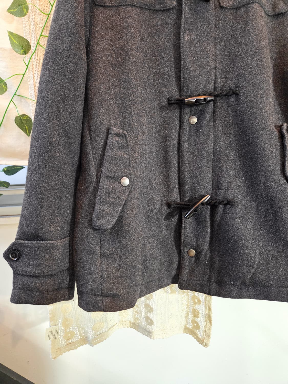 차콜 떡볶이 코트 상품이미지3