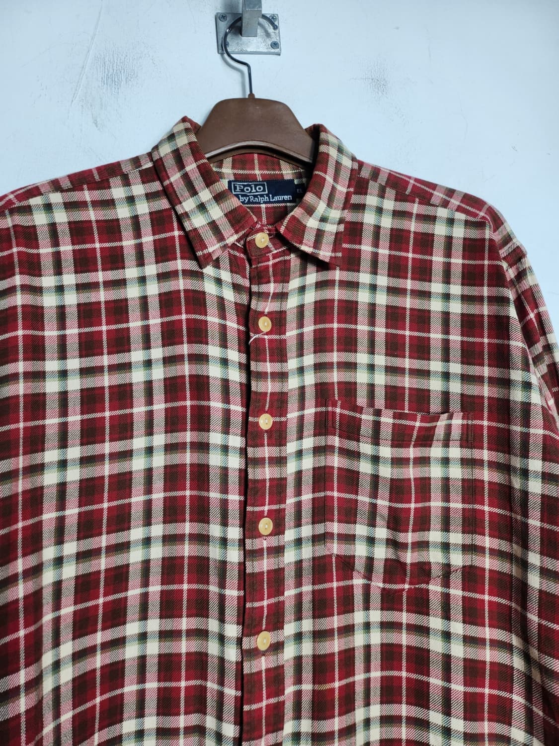 폴로 랄프로렌 체크 셔츠 상품이미지2