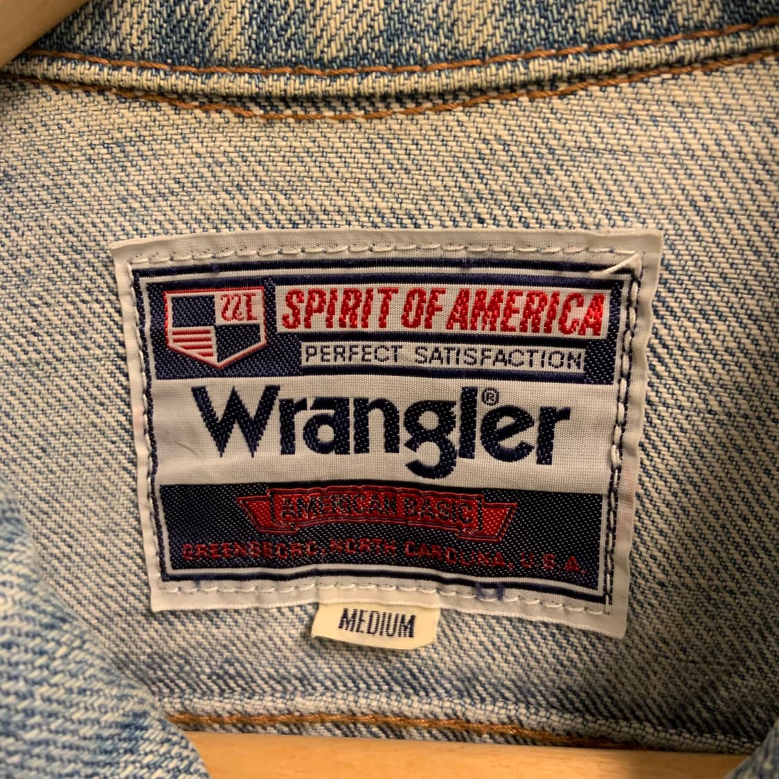 80s-90s USA 랭글러 데님트러커 상품이미지5