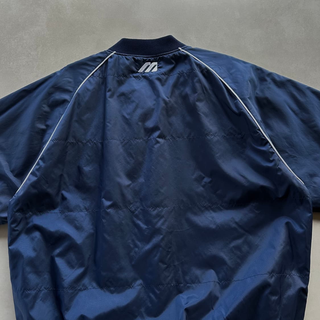 [L]미즈노 동계용 네이비 웜업 바람막이 상품이미지6
