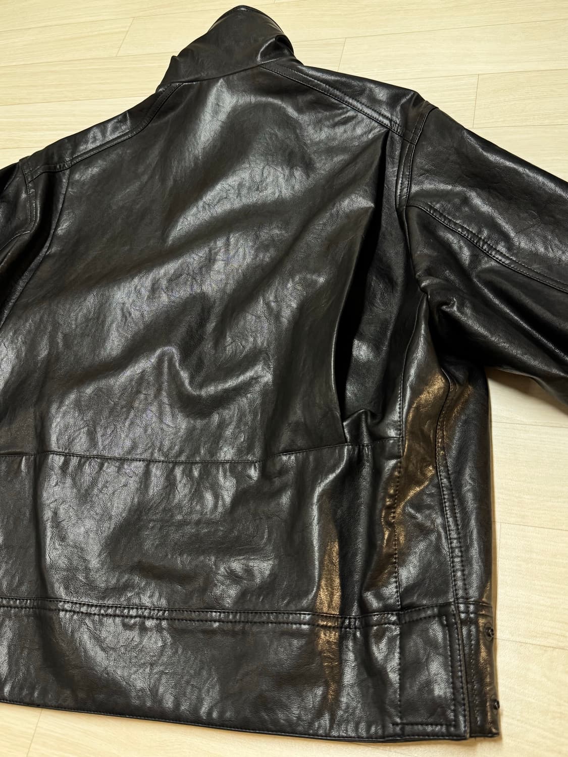 TIME 옴므 레더 자켓 (95 M) 사이즈 상품이미지5