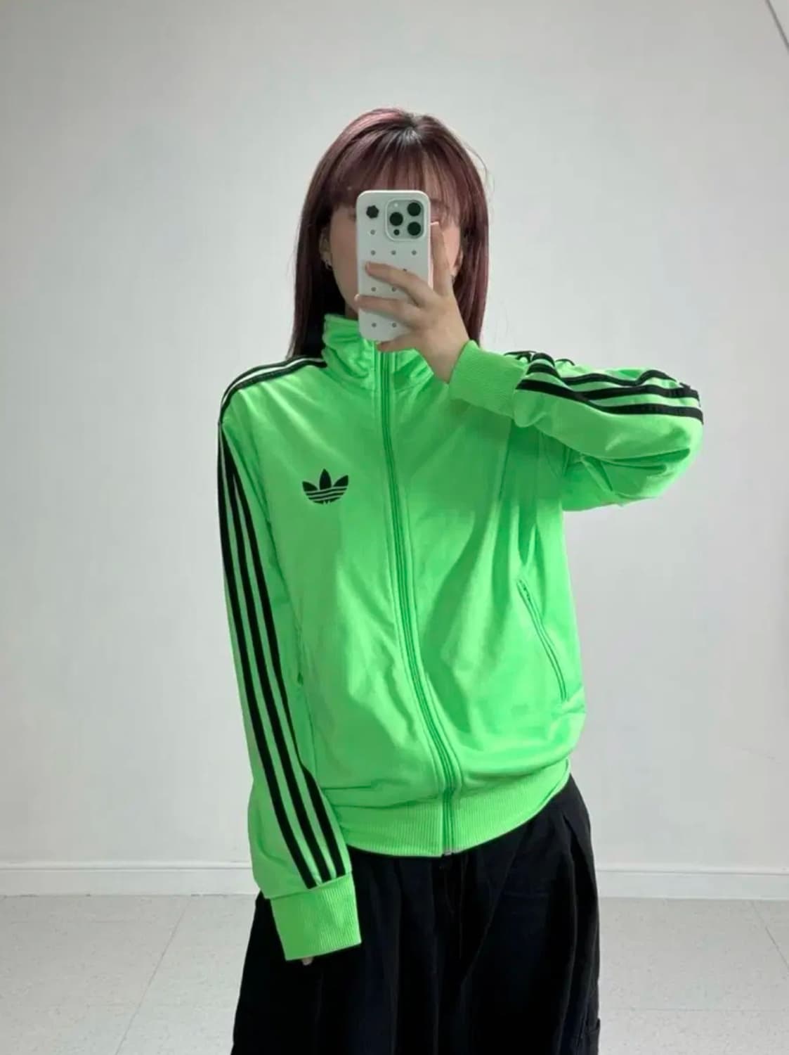 아디다스 초록 형광 구파이어버드 져지 파이어버드 져지 상품이미지2