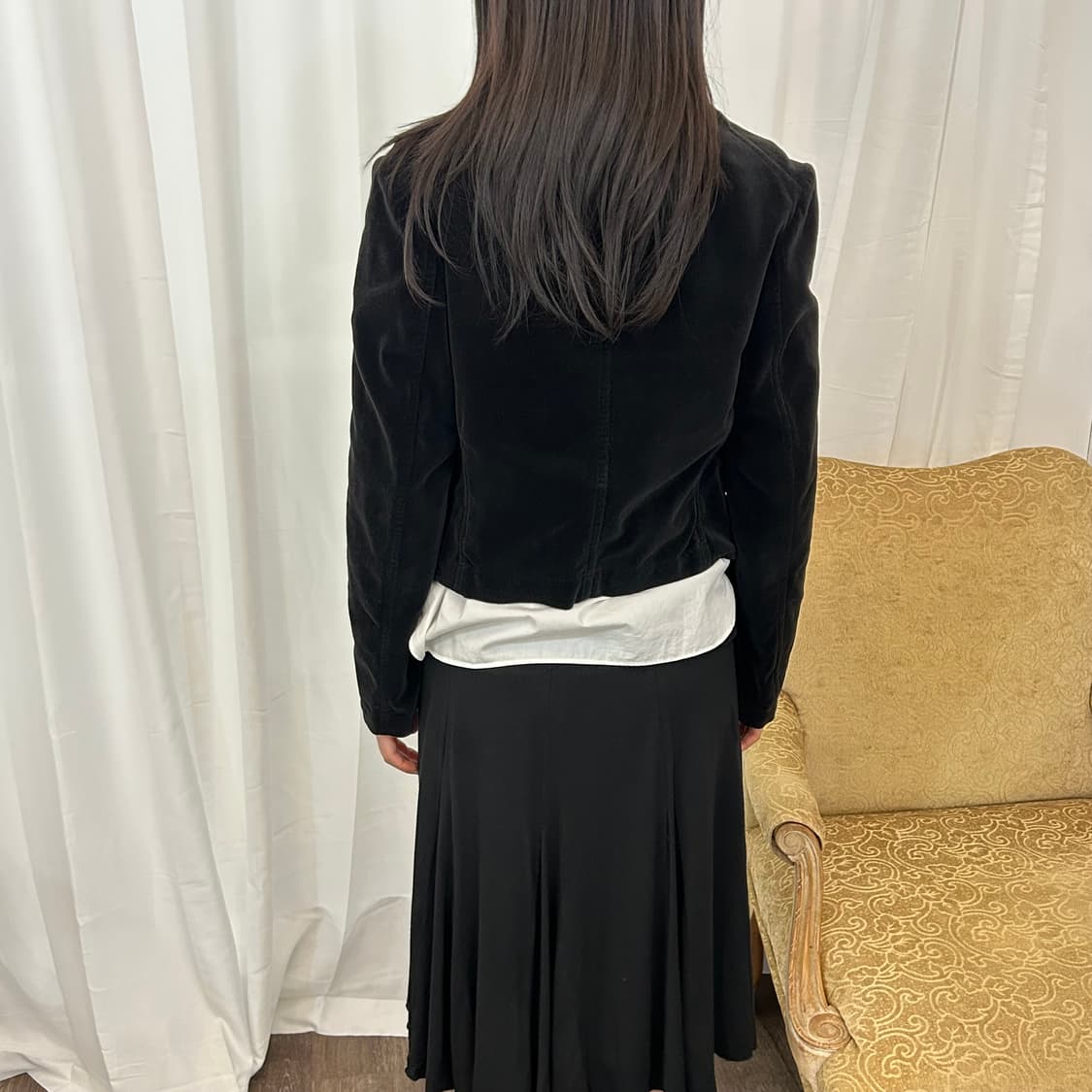 요지야마모토 Ys 벨루어 자켓 상품이미지3