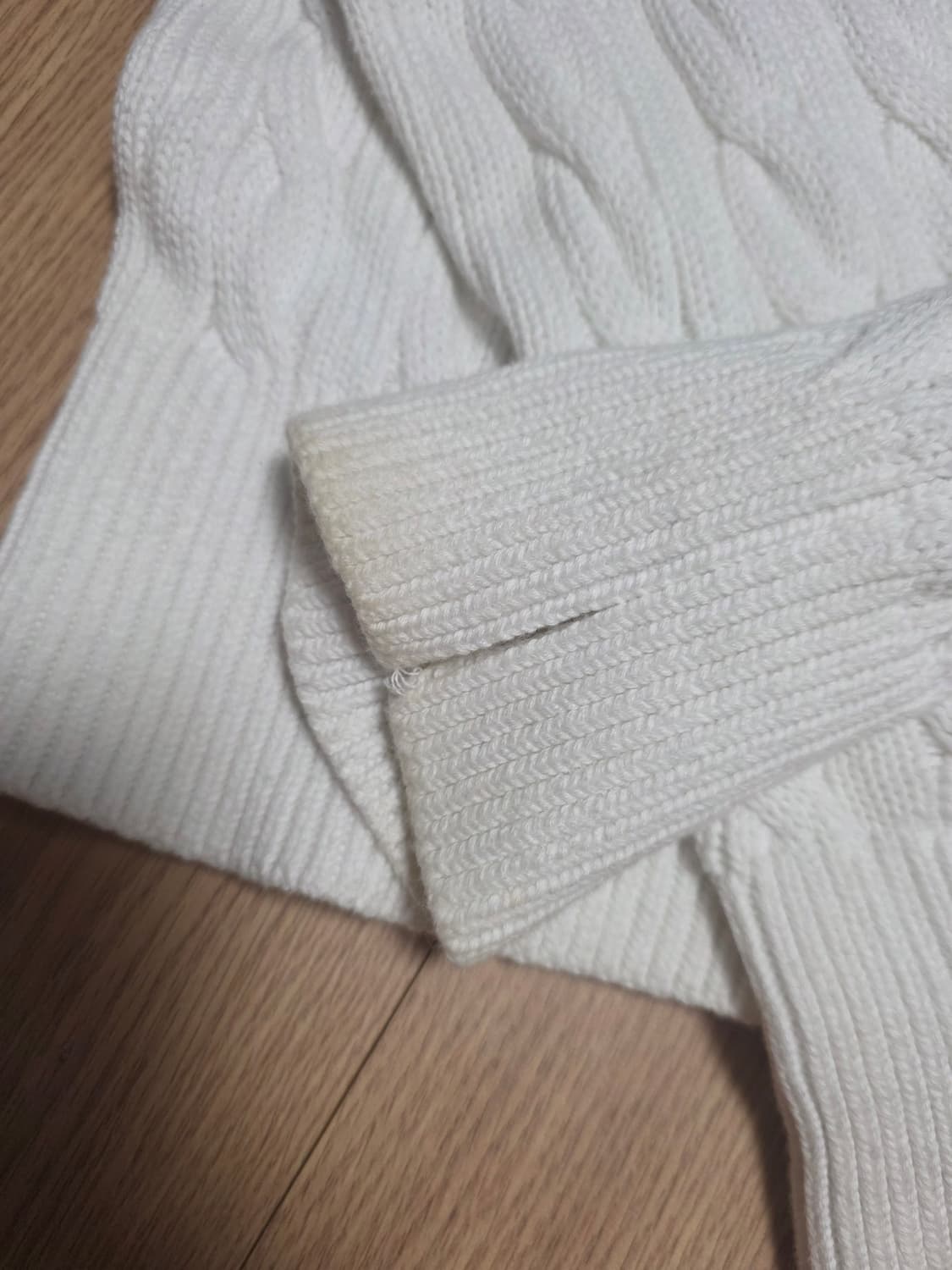 폴로 랄프로렌 케이블 니트 가디건 L 상품이미지3