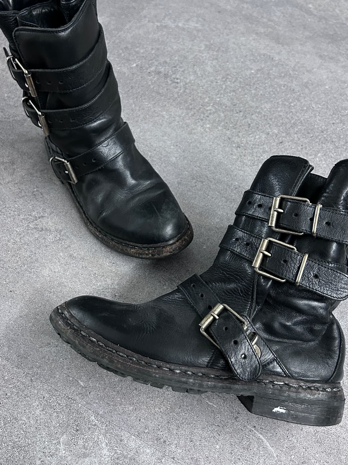 버버리 멀티 버클 레더 엔지니어 부츠 상품이미지2