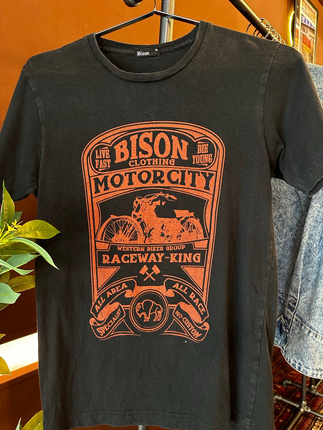Bison motor city half TS 상품이미지3