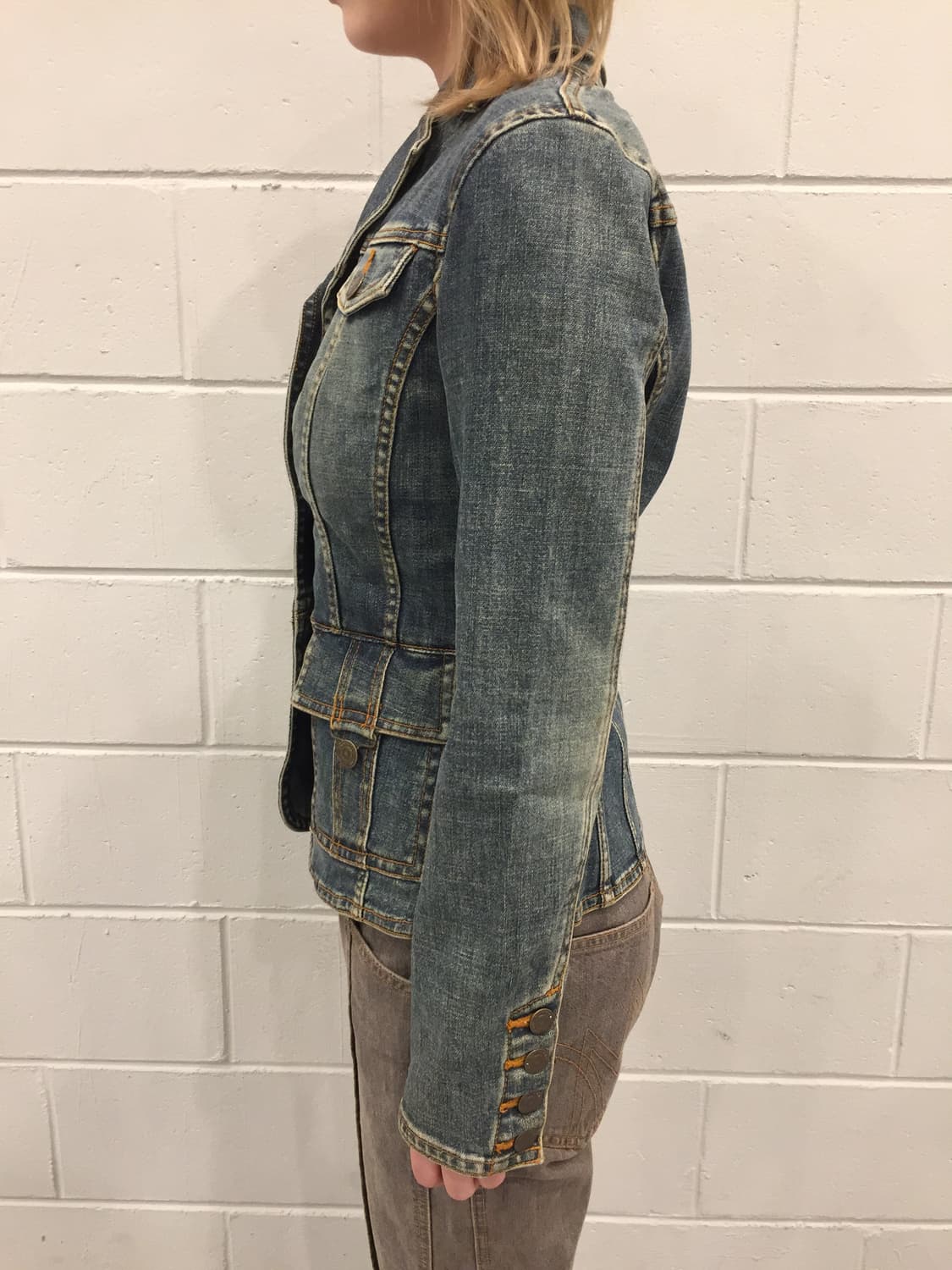 KUMIKYOKU 데님 자켓 상품이미지5