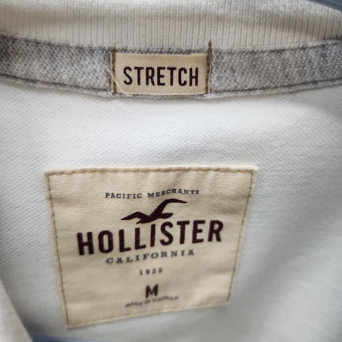 홀리스터 로고 반팔카라 M(M) 상품이미지5
