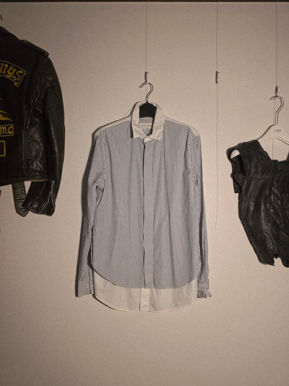 Marni double rayered stripe shirt 상품이미지4