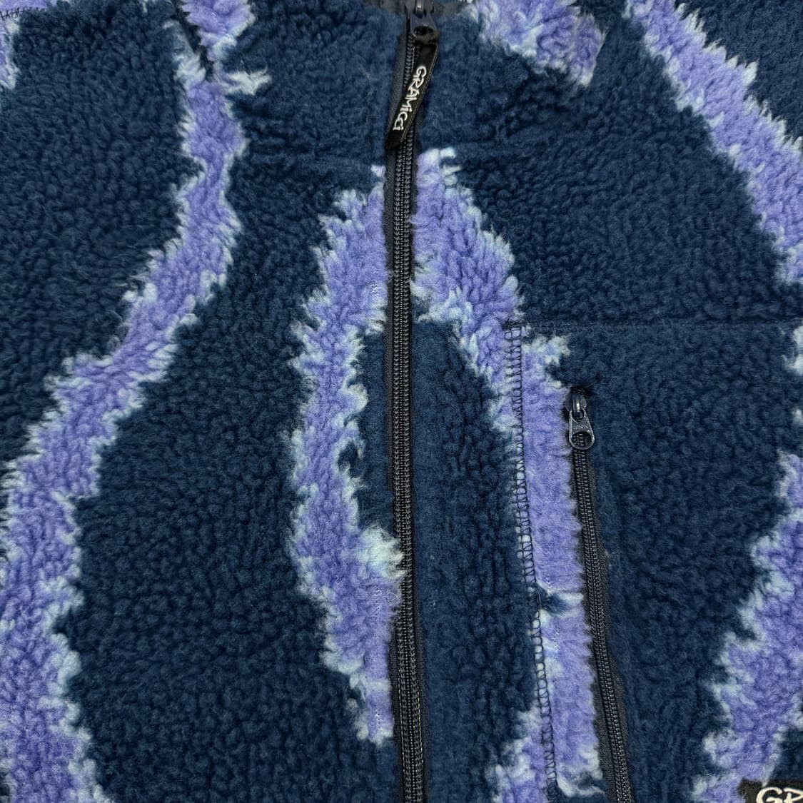 그라미치 쉐르파 패턴 후리스 자켓 M 상품이미지8